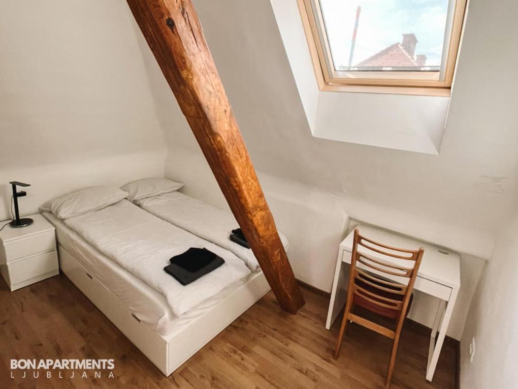 Huge Bbq Garden 2, Spacious Flat, Ac, Free Parking 2 Любляна Екстериор снимка